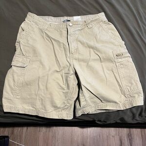 Men's Khaki Cargo Shorts